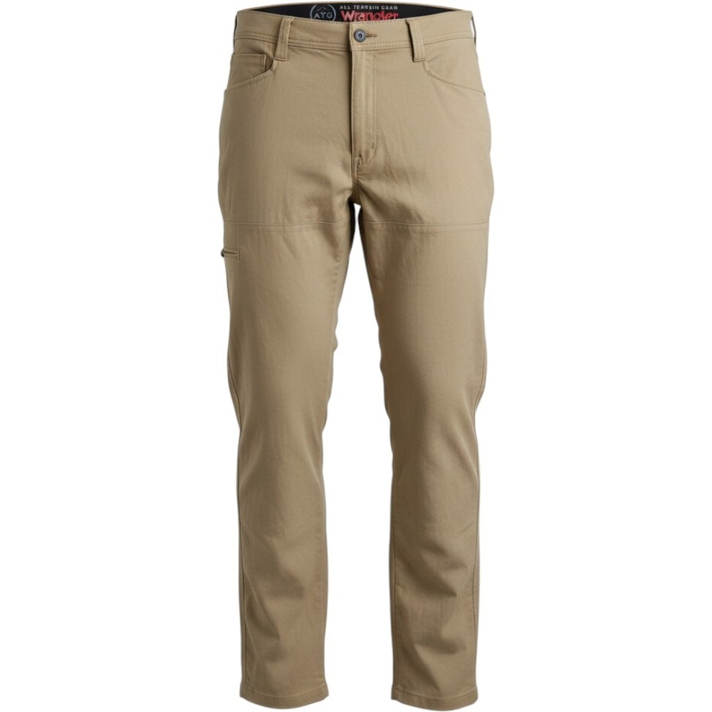 Wrangler ATG All Terrain Gear Pants Mens 36x32 Tan Good Outdoor Stretch 11232346